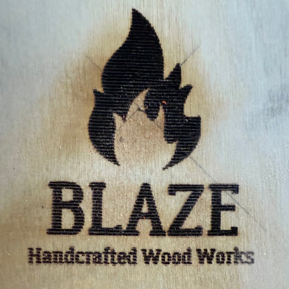 Lace Wood and Black Walnut with Specialty Border Chess Board